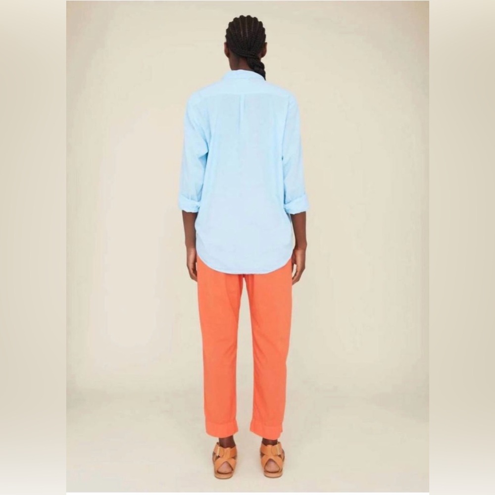 Xirena Draper Mandarin Orange Lightweight Elastic Waist Pull-On Pants — Size XL - Picture 2 of 13